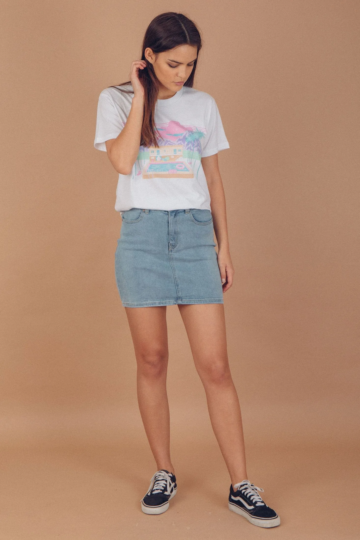 Afends Womens Good Times - Boyfriend Fit Tee