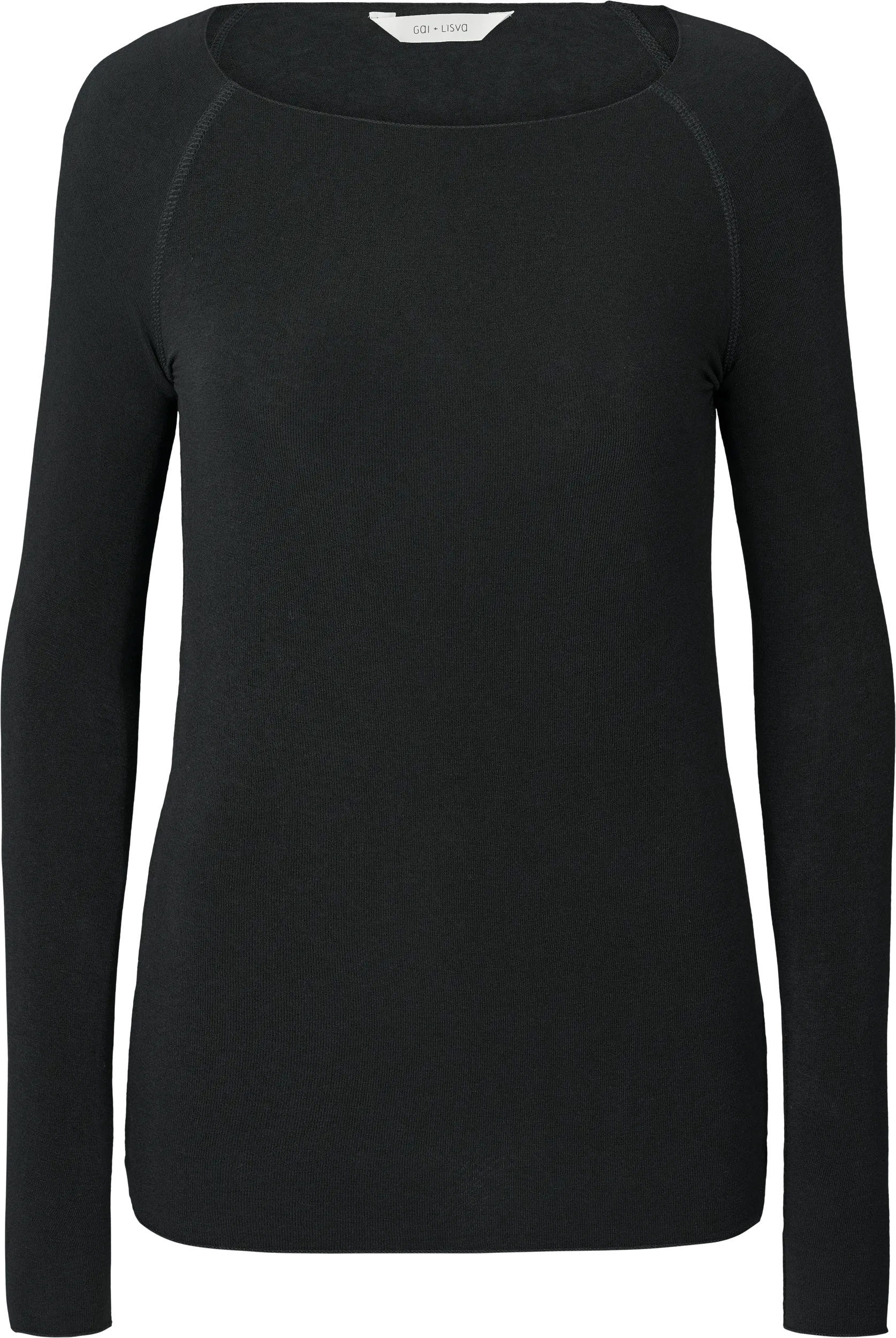 Amalie Wool Top - Black