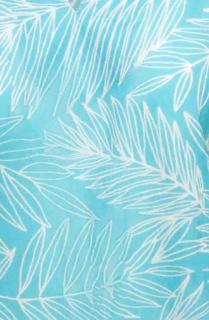 Aqua Frond KikiSol Boyfriend Shirt