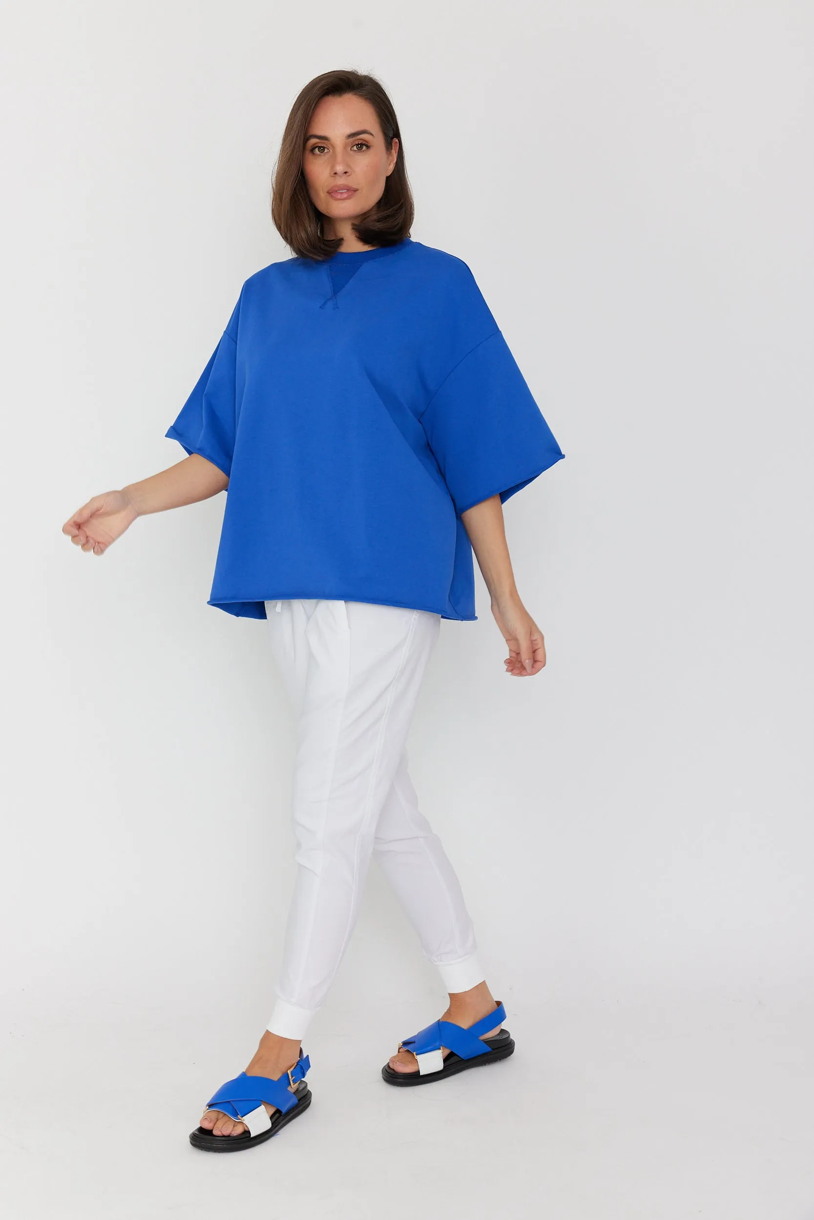 BENNET Top Electric Blue