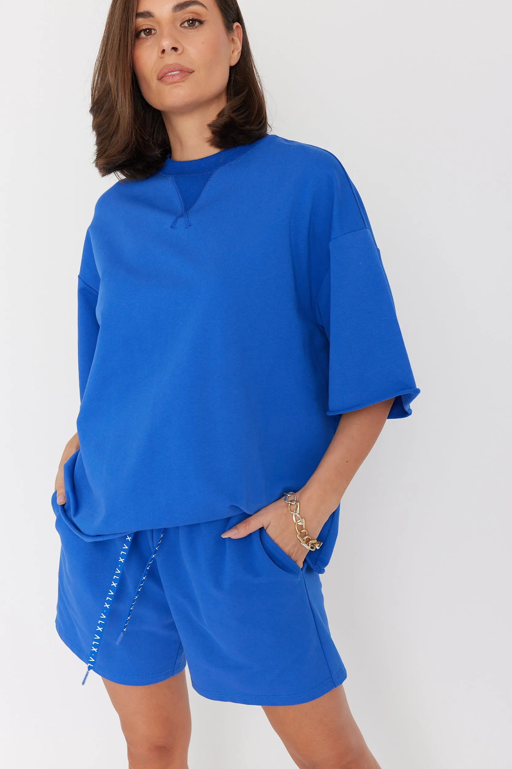BENNET Top Electric Blue