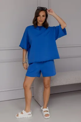 BENNET Top Electric Blue