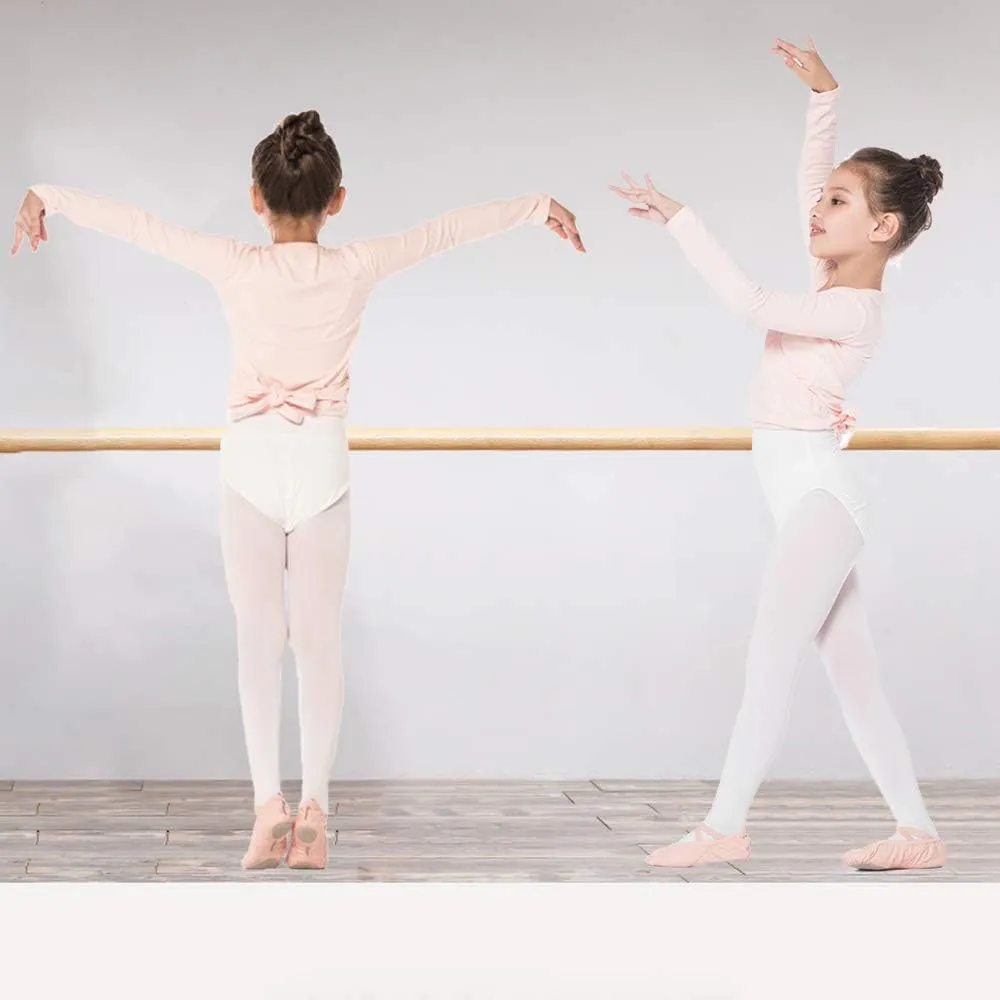 Bezioner Ballet Wrap Top Girls Ballet Sweater Dance Sweater for Girls