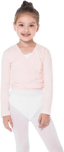 Bezioner Ballet Wrap Top Girls Ballet Sweater Dance Sweater for Girls