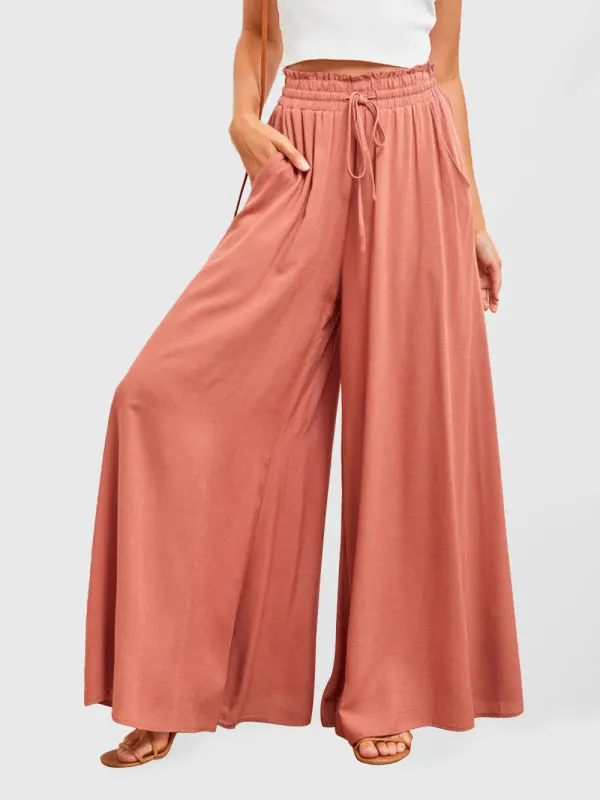 Casual Wide Leg Pants