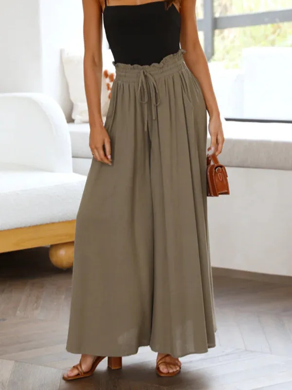 Casual Wide Leg Pants