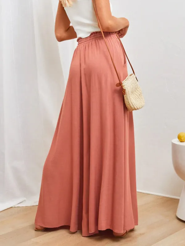 Casual Wide Leg Pants