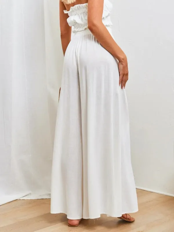 Casual Wide Leg Pants
