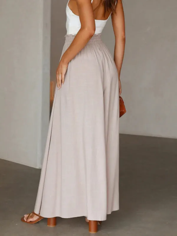 Casual Wide Leg Pants