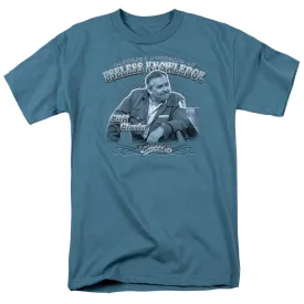 Cheers Fountain of Knowledge Mens T Shirt Slate