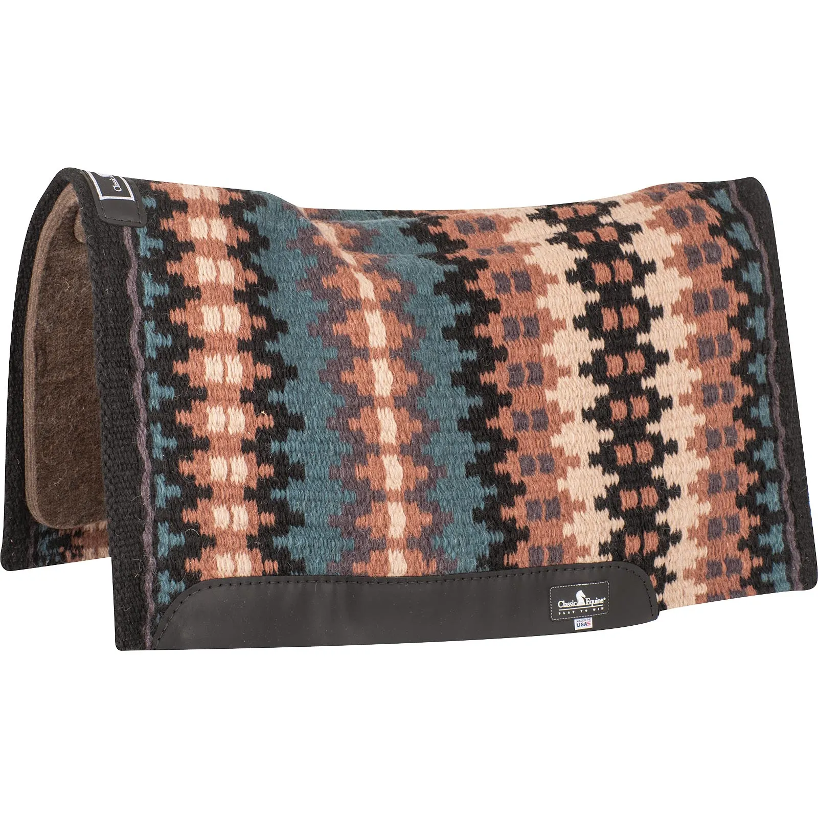 Classic Equine Contour Wool Top Alpaca Saddle Pad