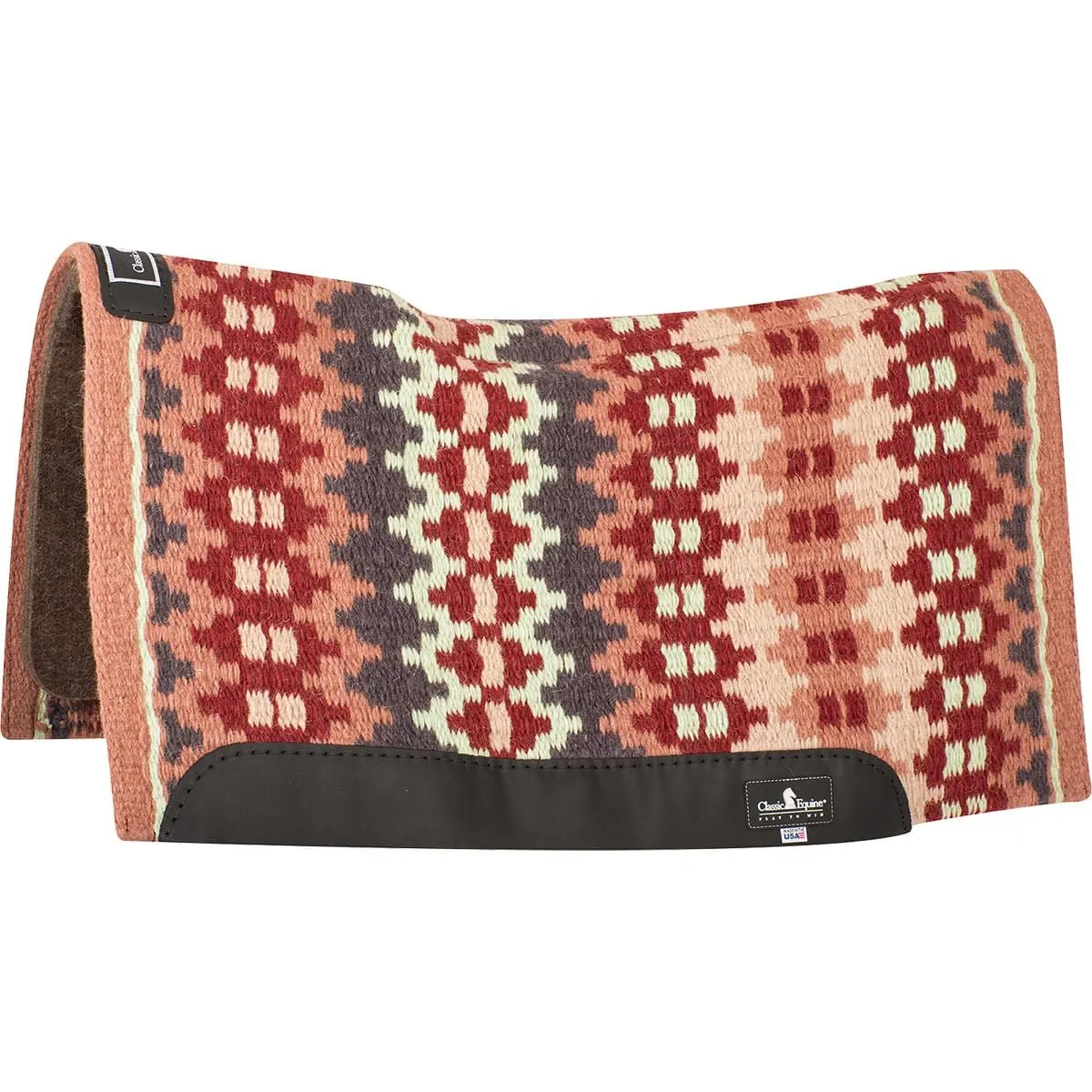 Classic Equine Contour Wool Top Alpaca Saddle Pad