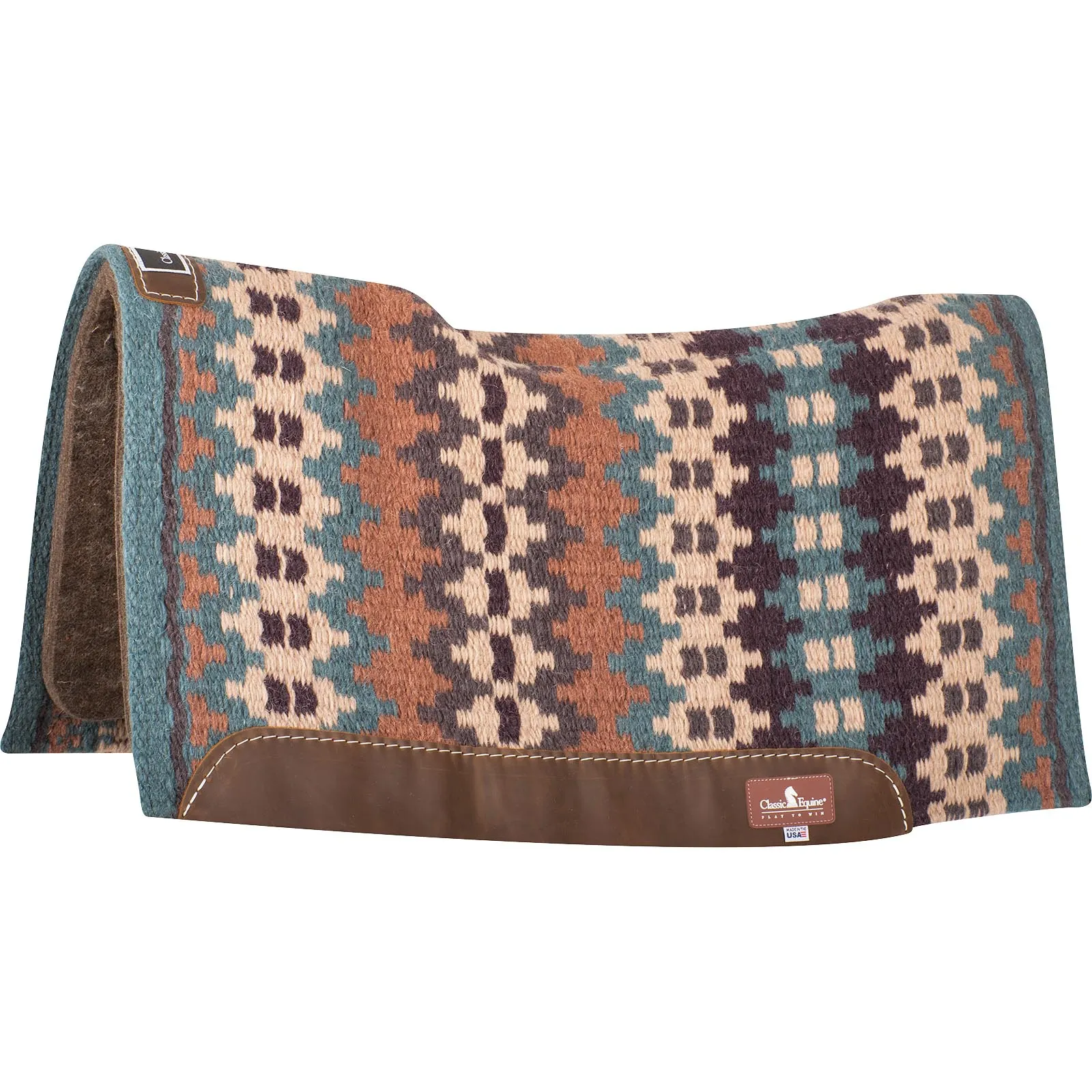 Classic Equine Contour Wool Top Alpaca Saddle Pad