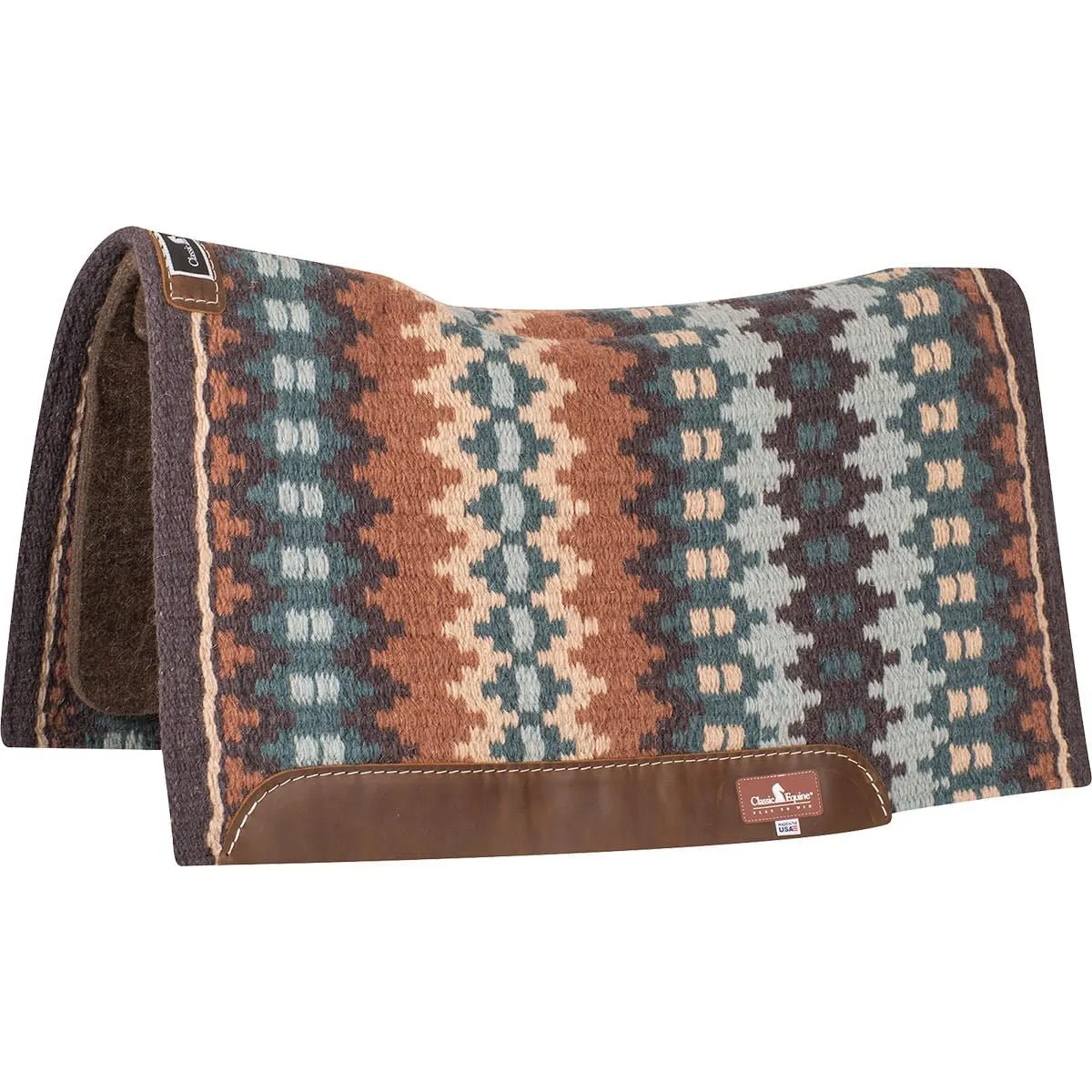 Classic Equine Contour Wool Top Alpaca Saddle Pad