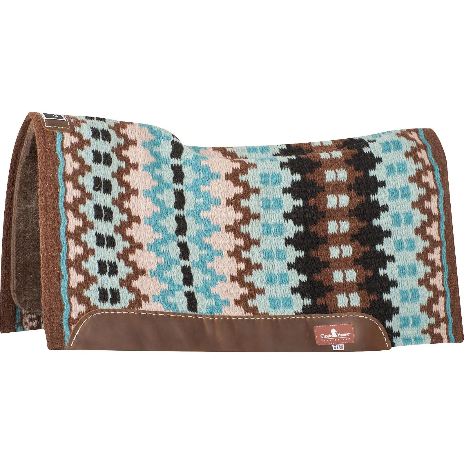Classic Equine Contour Wool Top Alpaca Saddle Pad