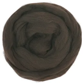 Coffee - Merino Wool Top Roving - 50 gram (1.75 oz) Ball - Color 623