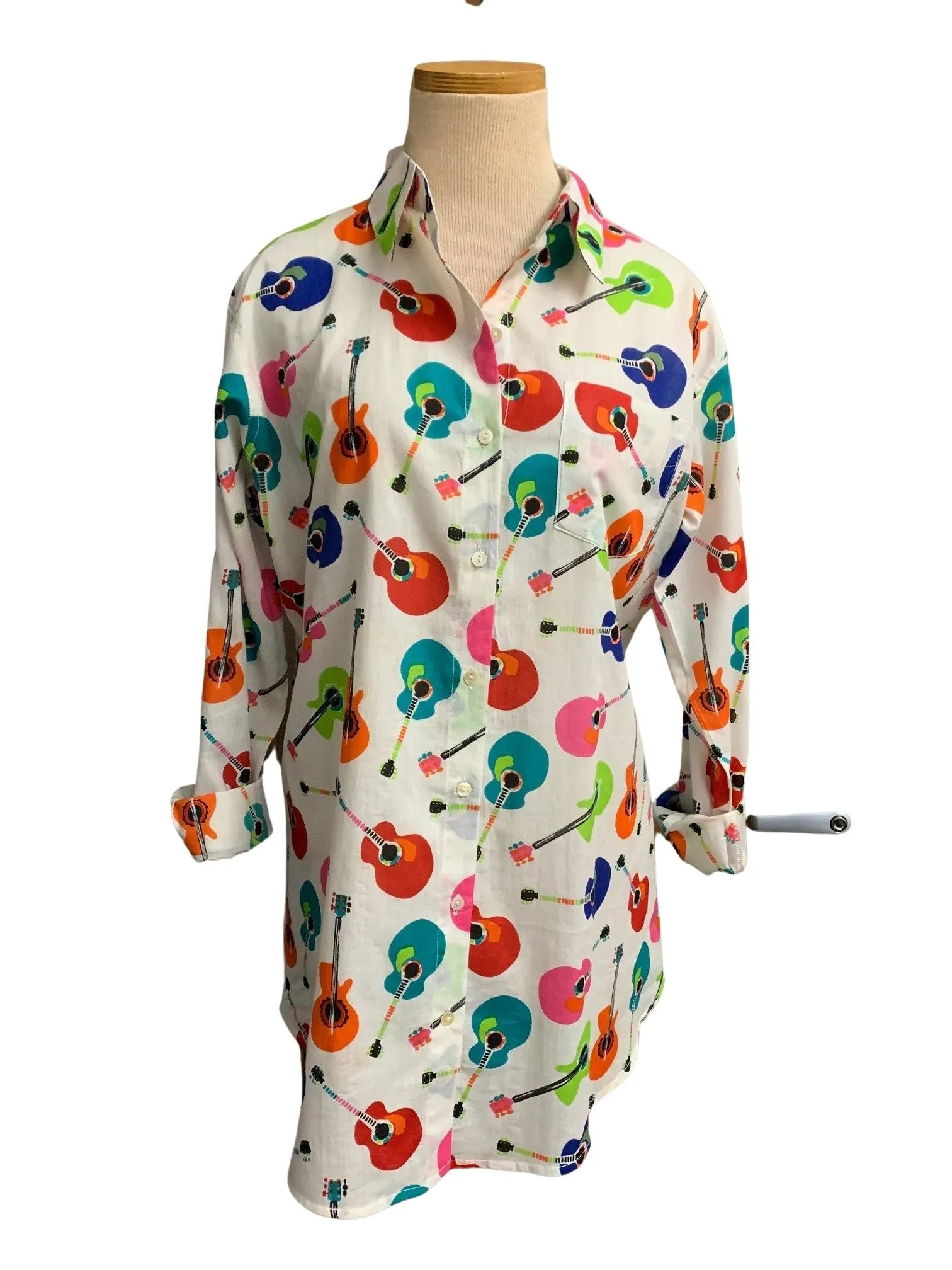 Cream Guitars KikiSol Boyfriend Shirt