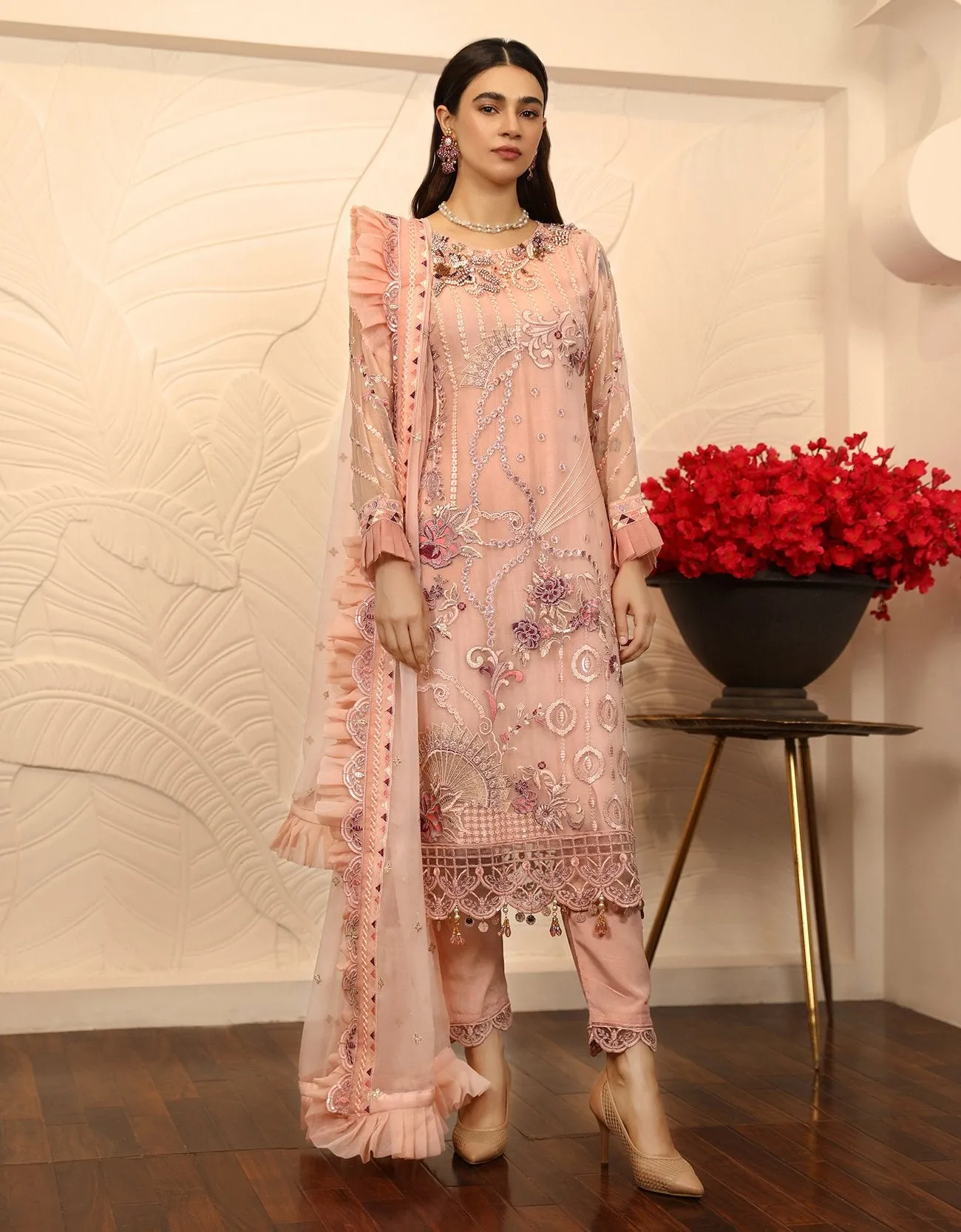 Emaan Adeel Le Festa Premium Collection '21 – LE-04 Birch Blush