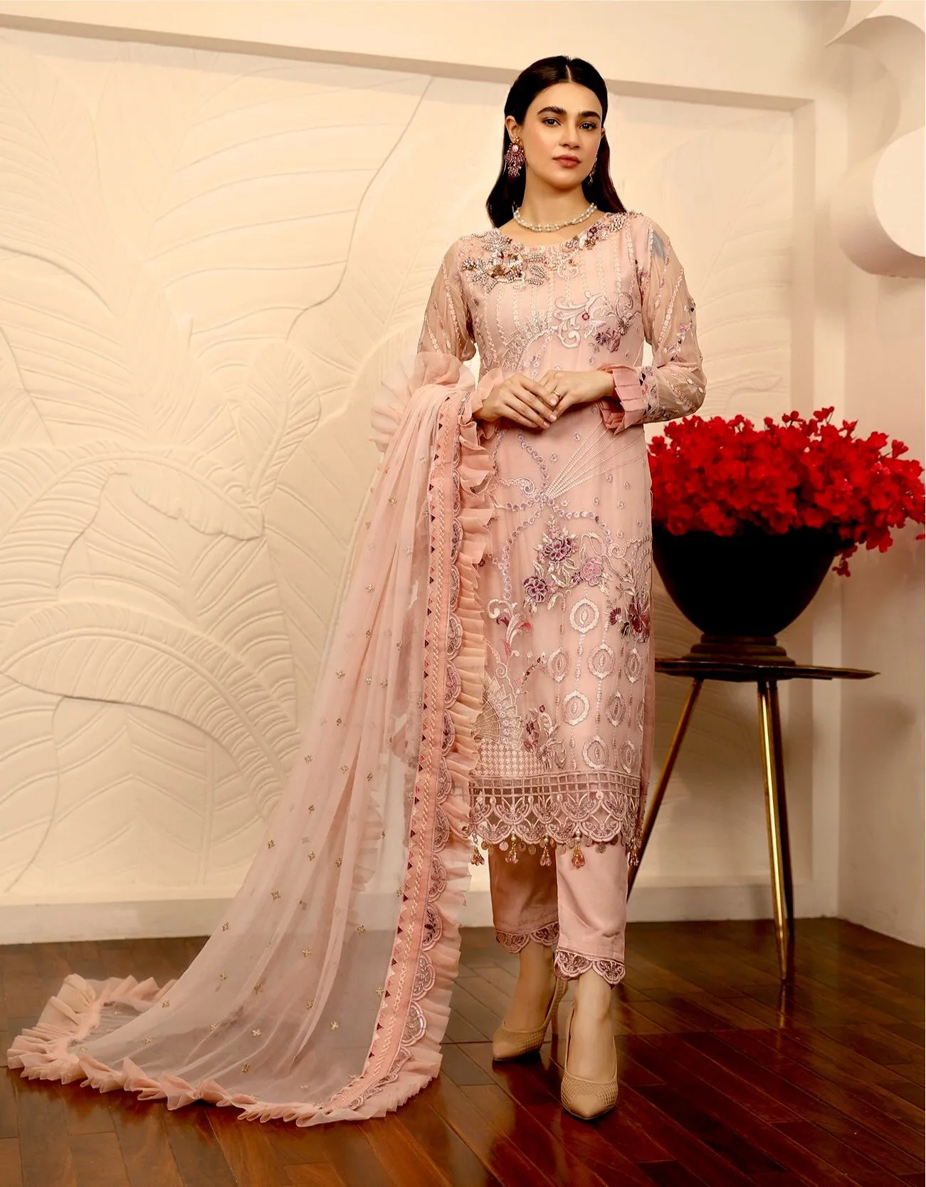 Emaan Adeel Le Festa Premium Collection '21 – LE-04 Birch Blush