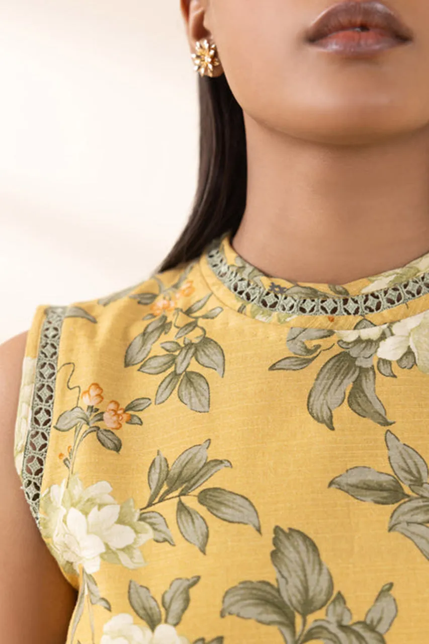 Fall Winter'24 - 2 Piece - Printed Light Khaddar Suit 00U2DDY24V81