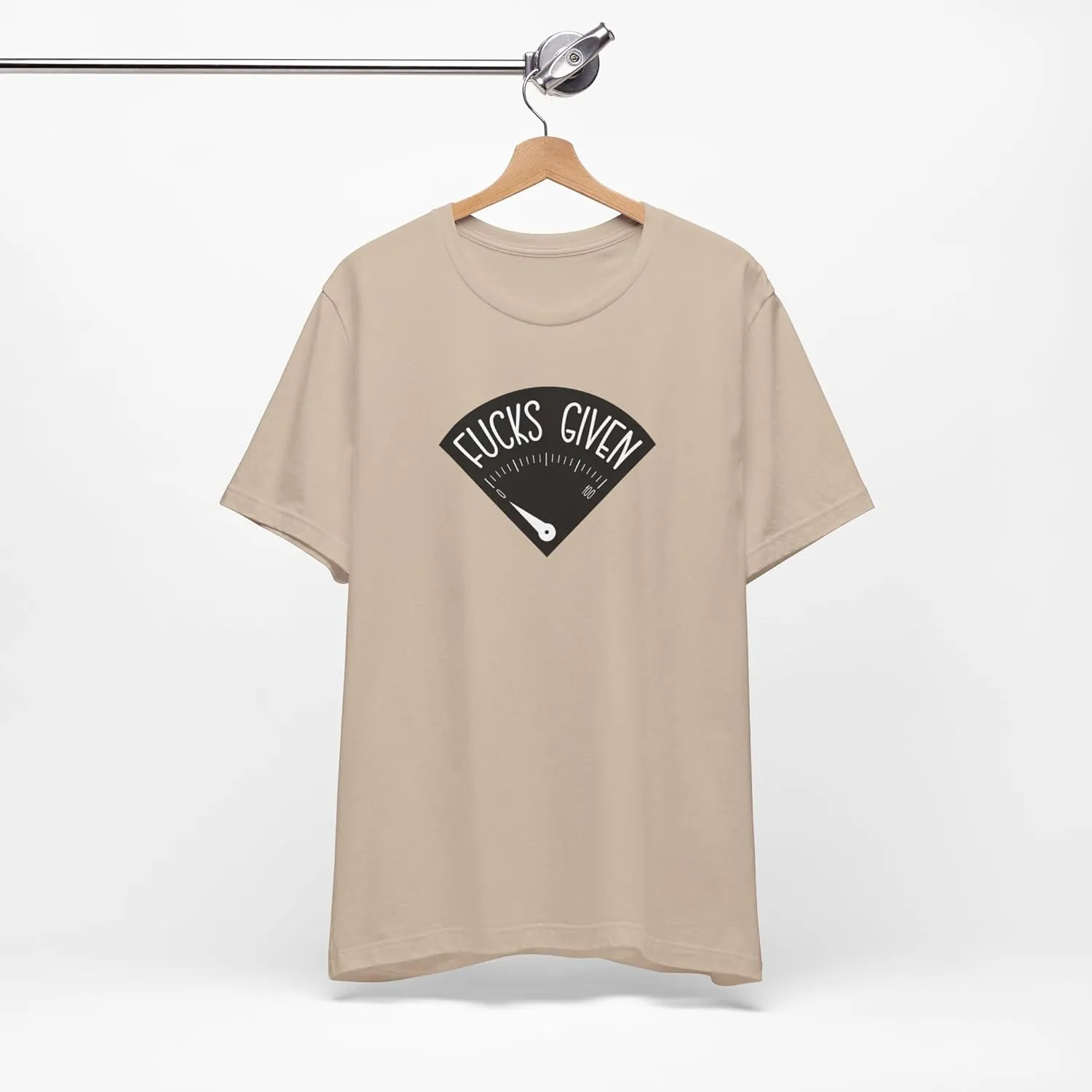 F*CKS Given Gauge Sarcastic Graphic T-Shirt  Humor for Adults
