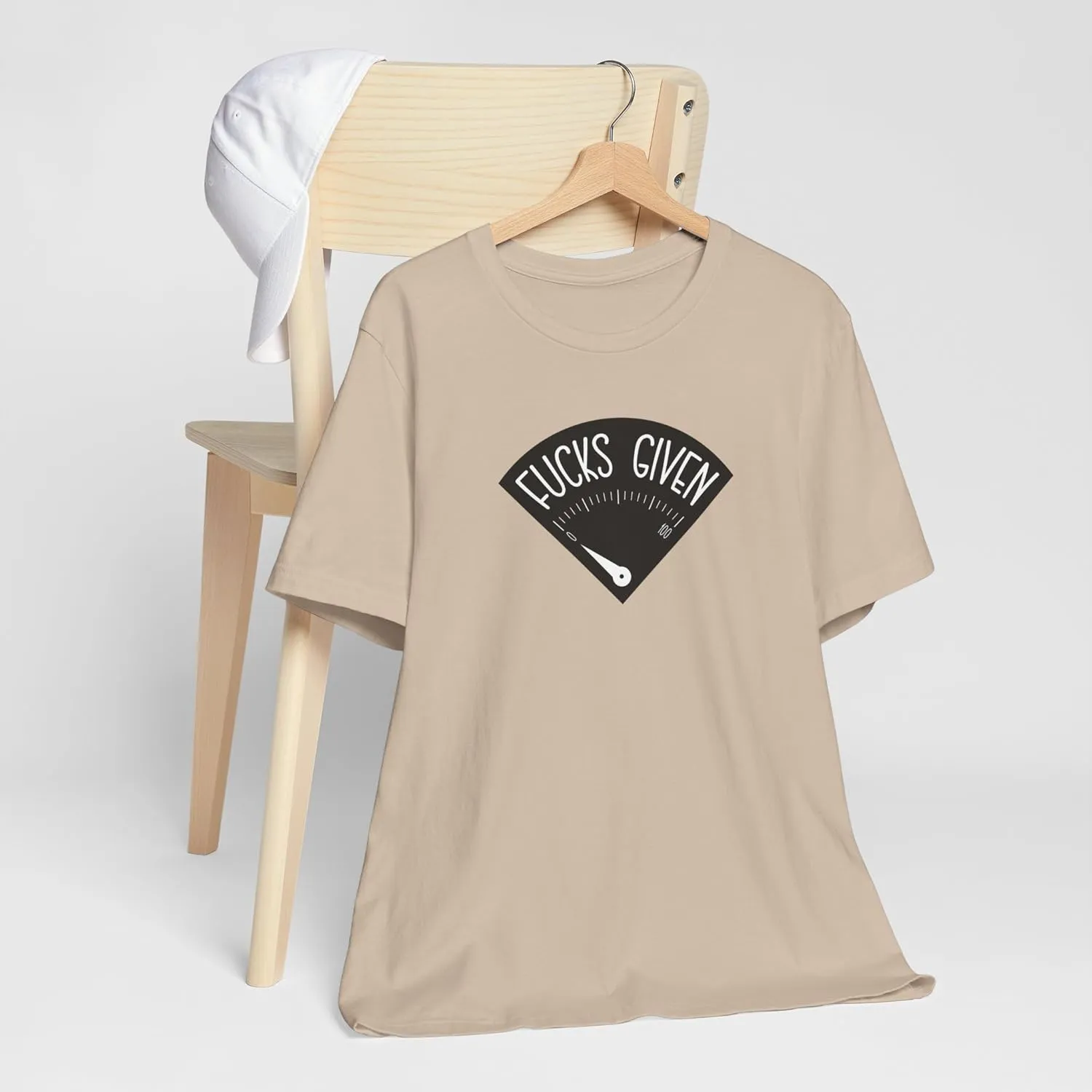 F*CKS Given Gauge Sarcastic Graphic T-Shirt  Humor for Adults