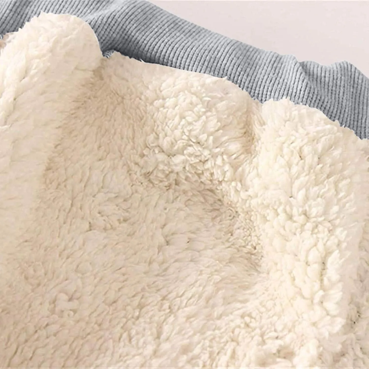 Fleece Joggers for Women Winter Warm Sweatpants Women Sherpa Lined Sweatpants with Pocket Athletic Sweatpants