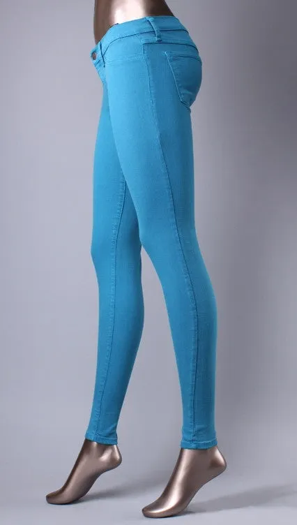 Flying Monkey Skinny Jeans in Ocean Blue