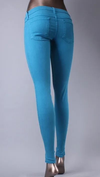Flying Monkey Skinny Jeans in Ocean Blue