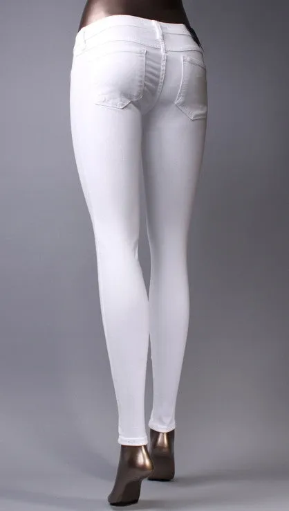 Flying Monkey Skinny Jeans in White
