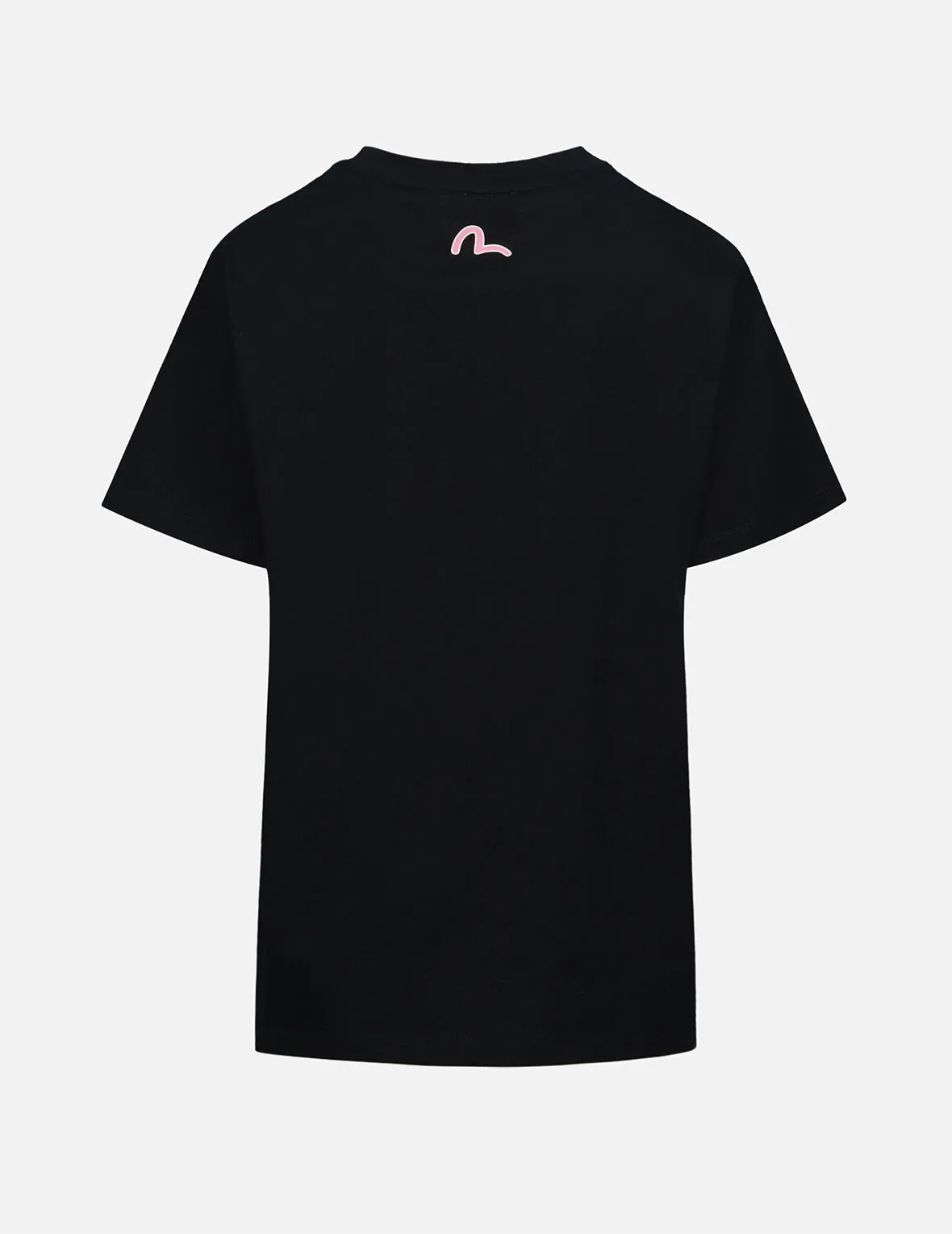 Graffiti Daruma Print Boyfriend T-shirt