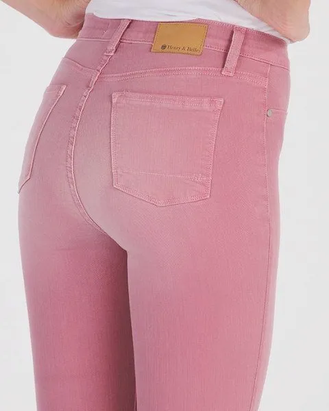 Henry and Belle Skinny Dusty Pink Ankle Jeans
