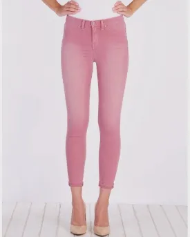 Henry and Belle Skinny Dusty Pink Ankle Jeans