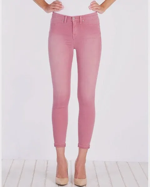 Henry and Belle Skinny Dusty Pink Ankle Jeans