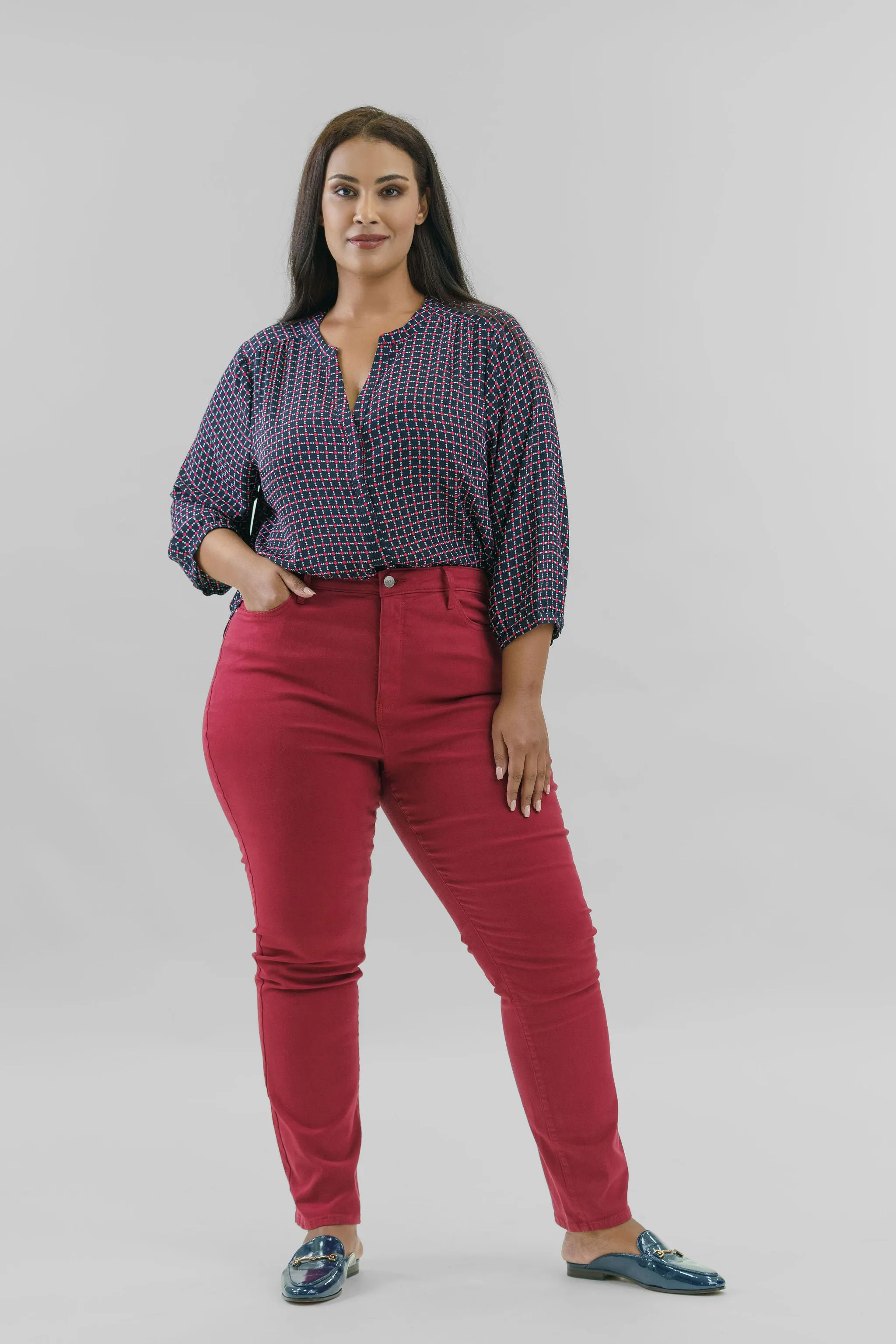 HIGH RISE SHERI SLIM