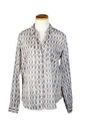 Holi Collection Tan Over-Sized KikiSol Boyfriend Shirt
