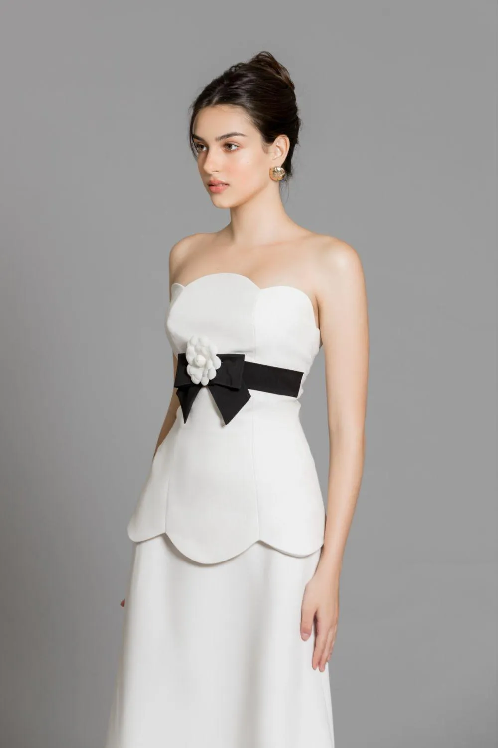 Inaya Hourglass Sleeveless Wool Top