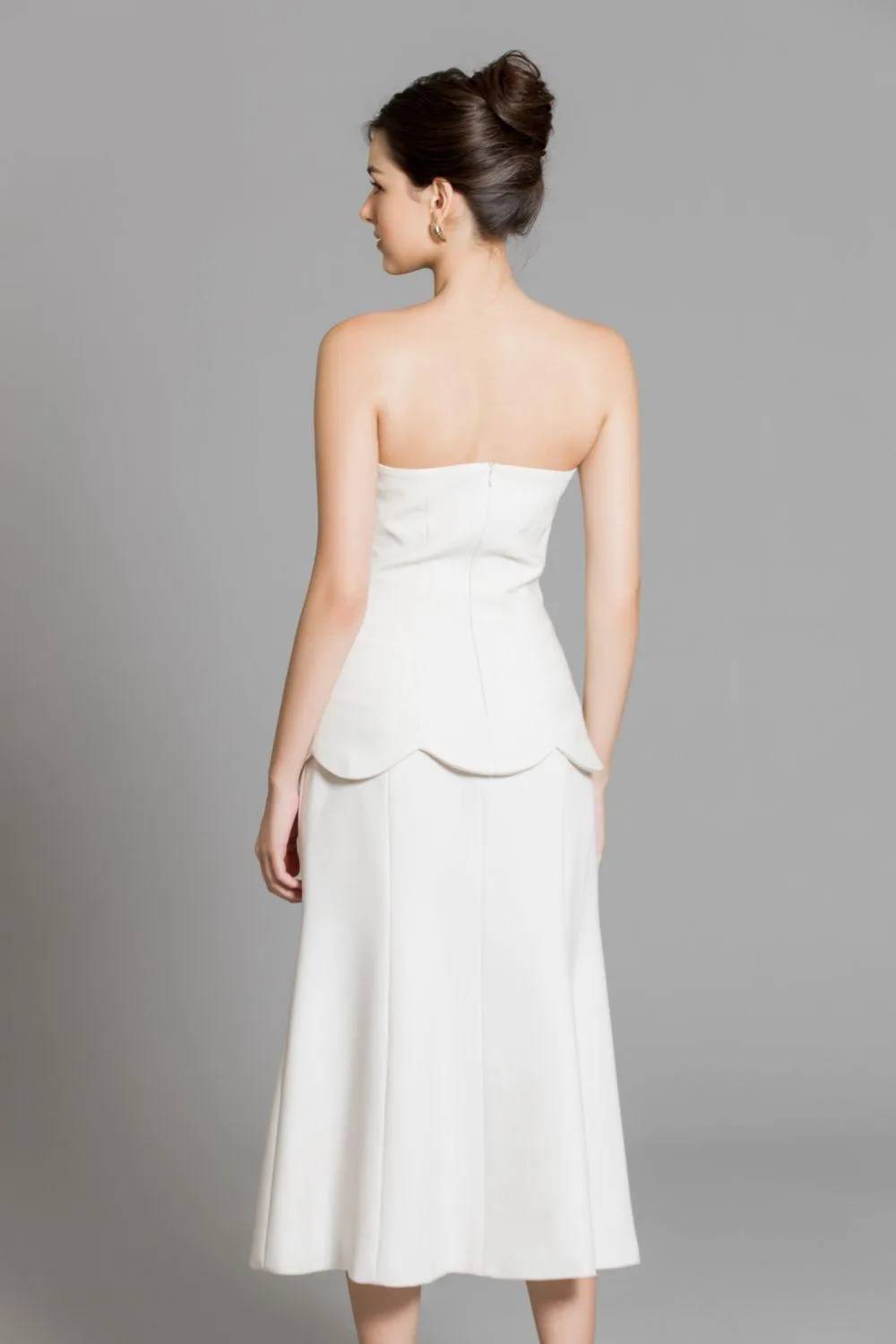 Inaya Hourglass Sleeveless Wool Top