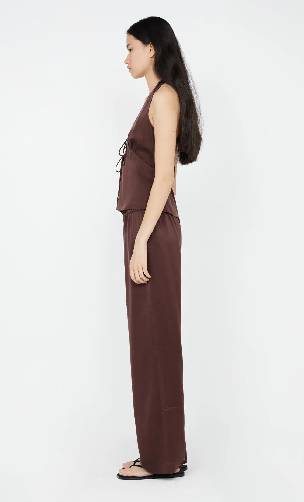 KAIA PANT - CHOC PLUM