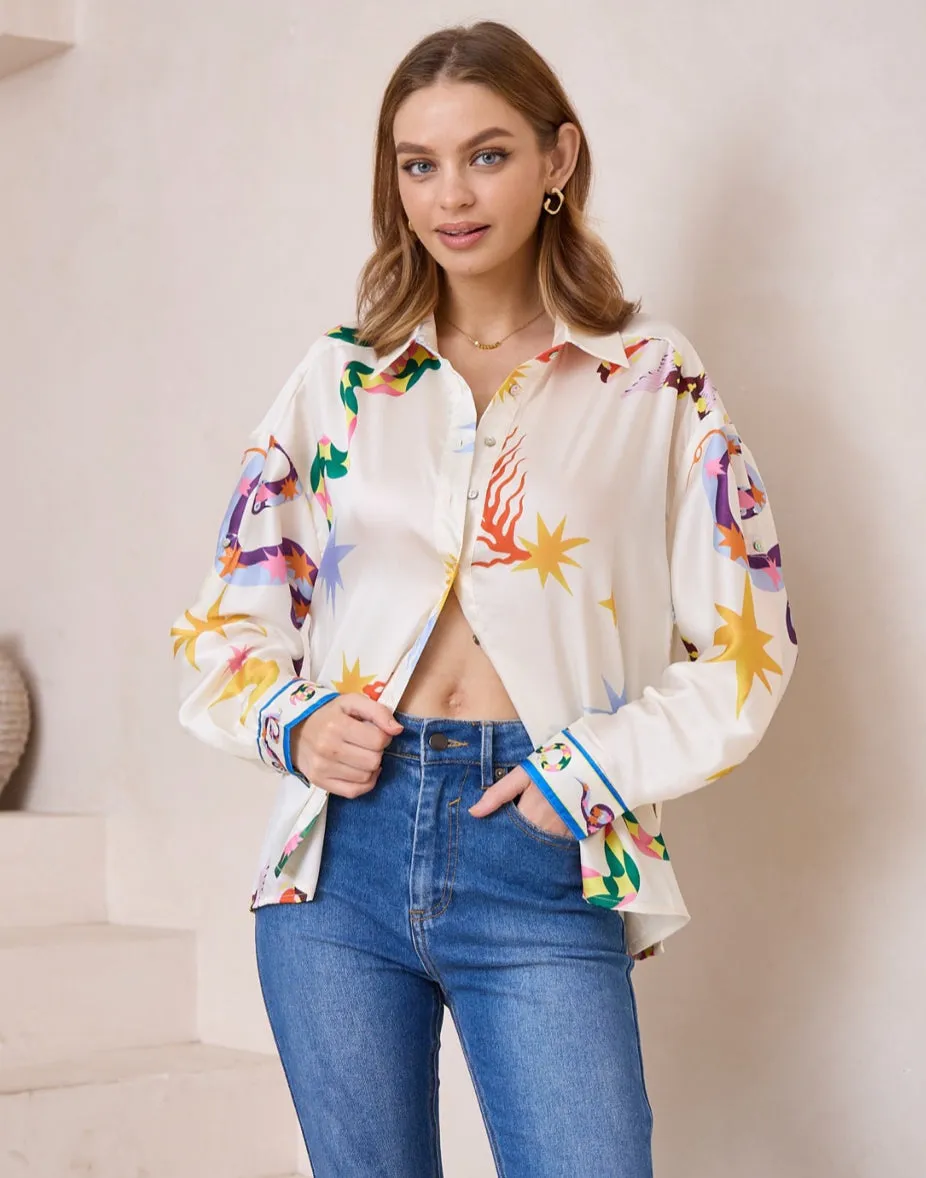 Khaleesi Dragon Print Shirt