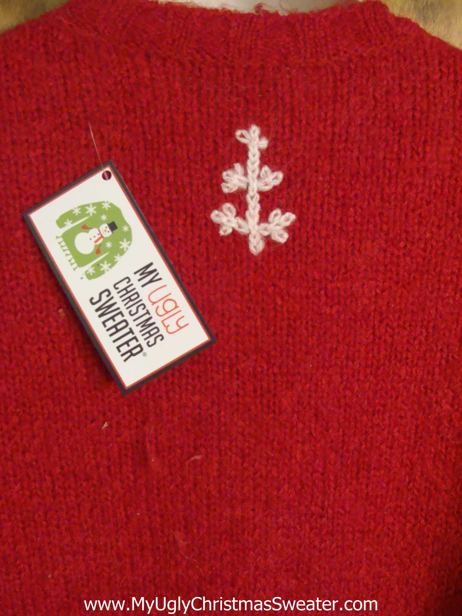 Knit Trees Cat Christmas Sweater