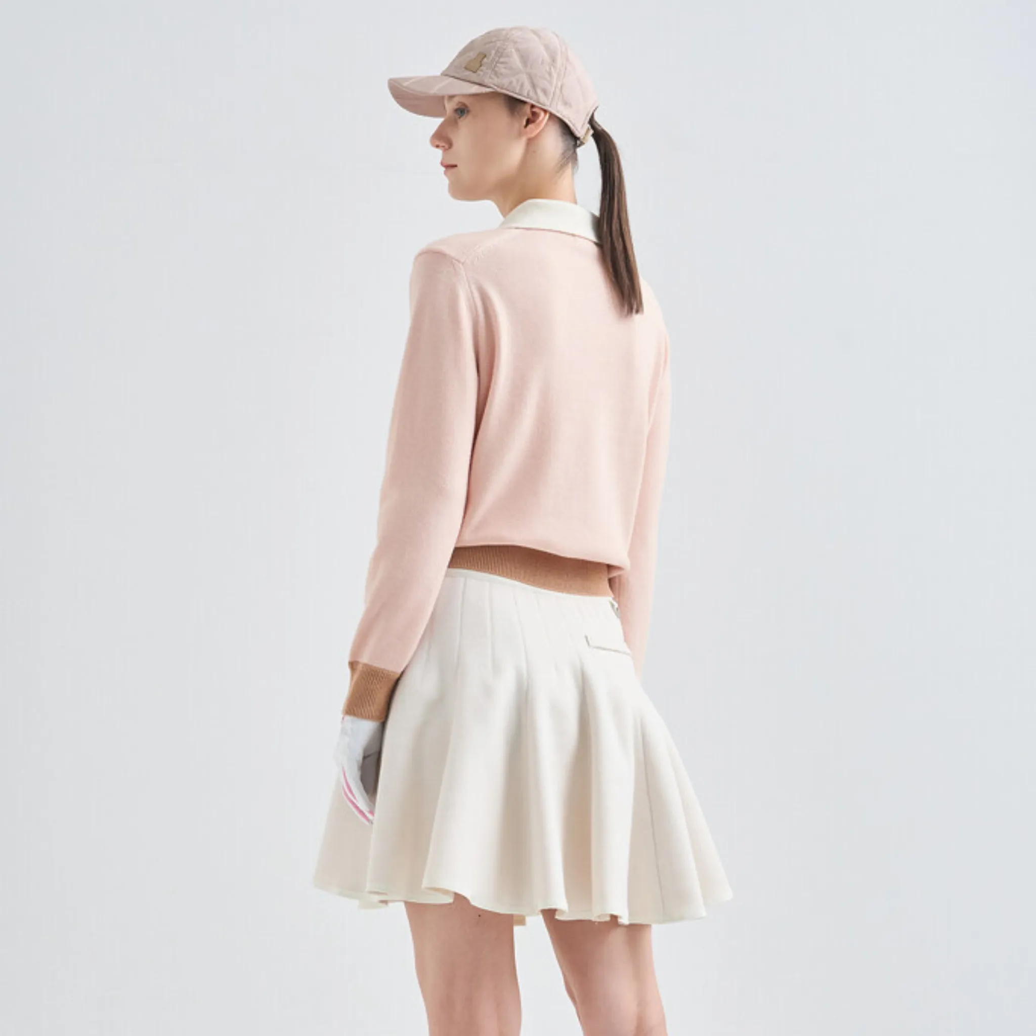 Lanvin Blanc Wool Polo Top