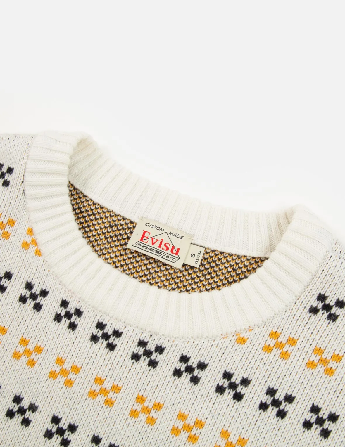 Logo Calligraphy Jacquard Knitted Sweater