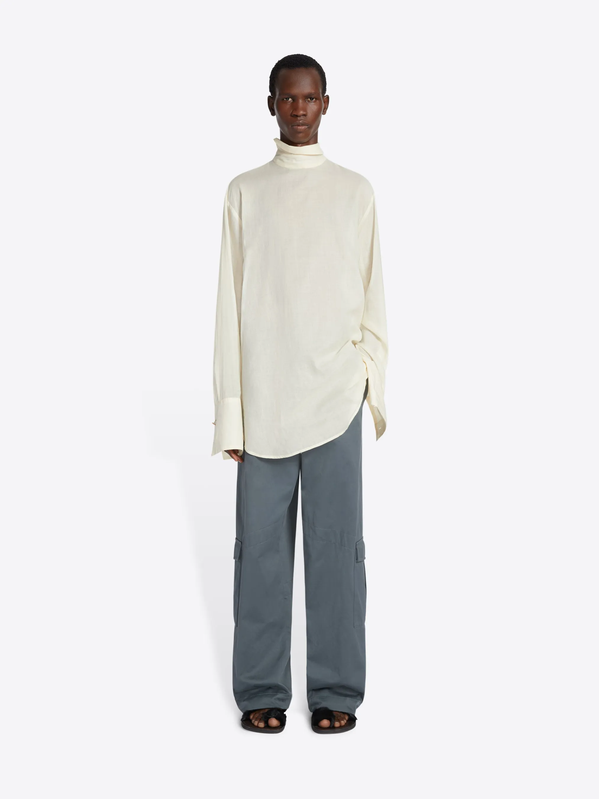 Loose cotton pants