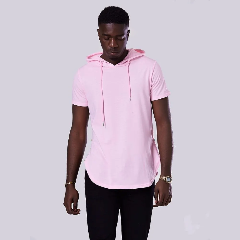 Luxury Hooded Long T-Shirt - 4 Colors