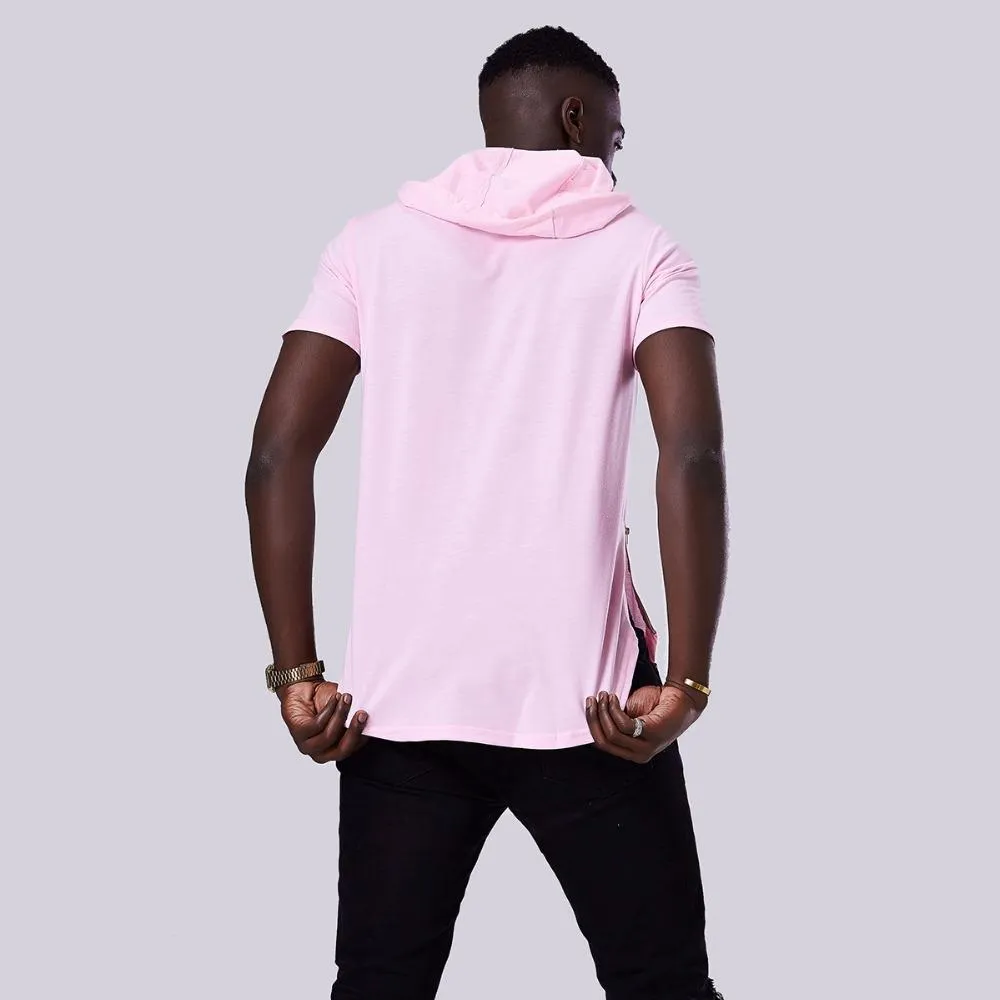 Luxury Hooded Long T-Shirt - 4 Colors