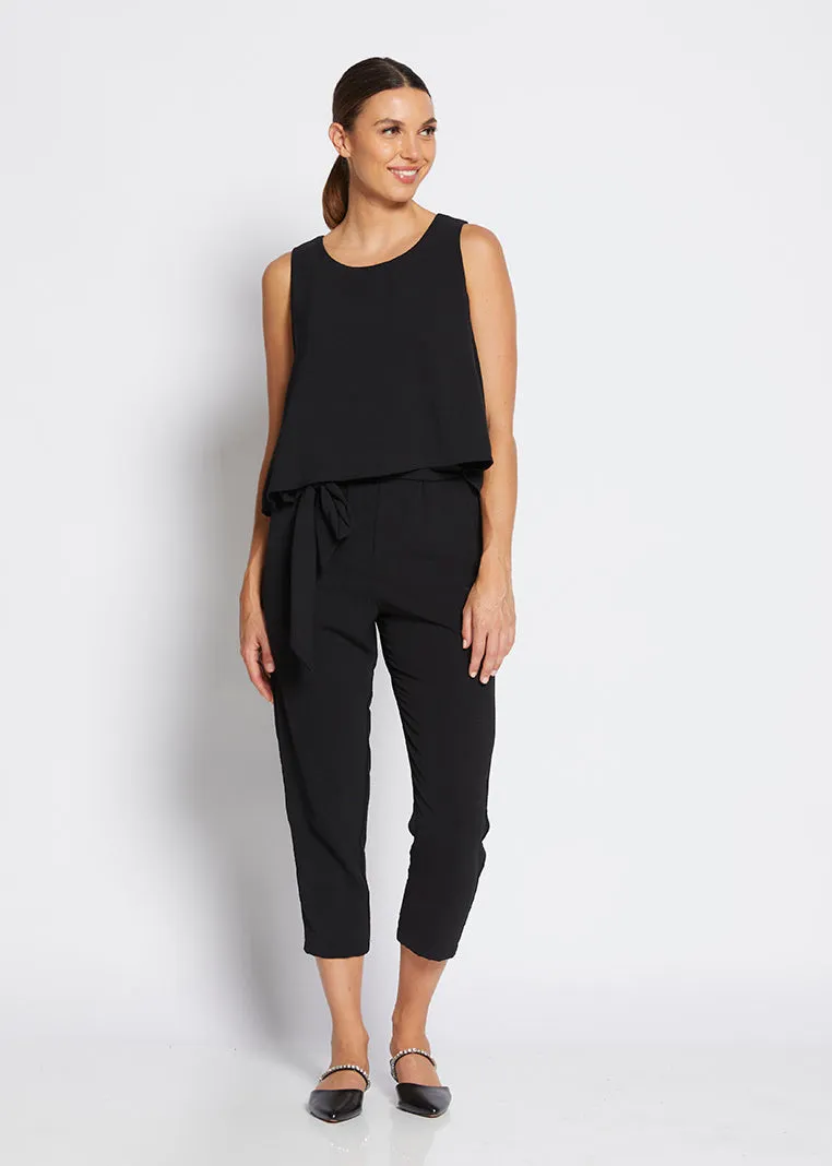 Magic layer top in Black