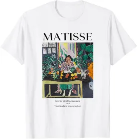 Matisse Art Tee Famous Vintage Painting Shirt Aesthetic Art T-Shirt