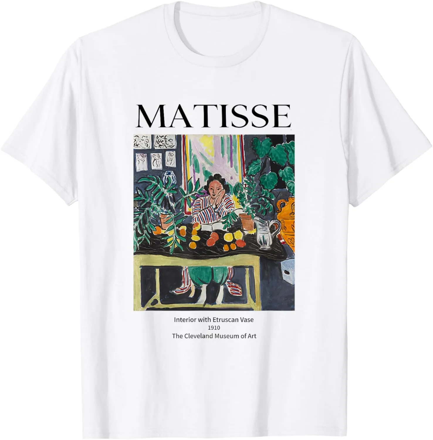 Matisse Art Tee Famous Vintage Painting Shirt Aesthetic Art T-Shirt