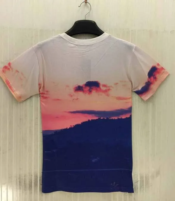 Men's 3D T-Shirt LIVE SLOW DIE WHENEVER